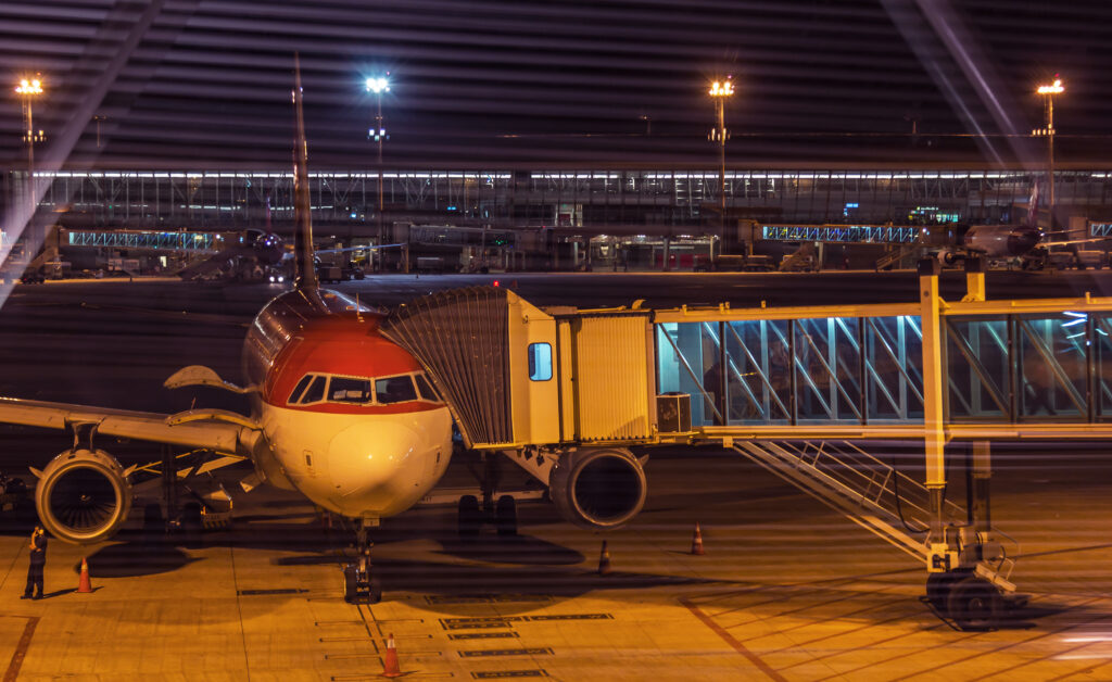 aviao de noite